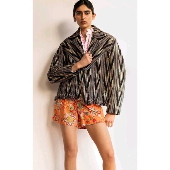 Alix Of Bohemia Western Midnight Jacket Oversized Western Hippie Boho Xs - Picture 1 of 15